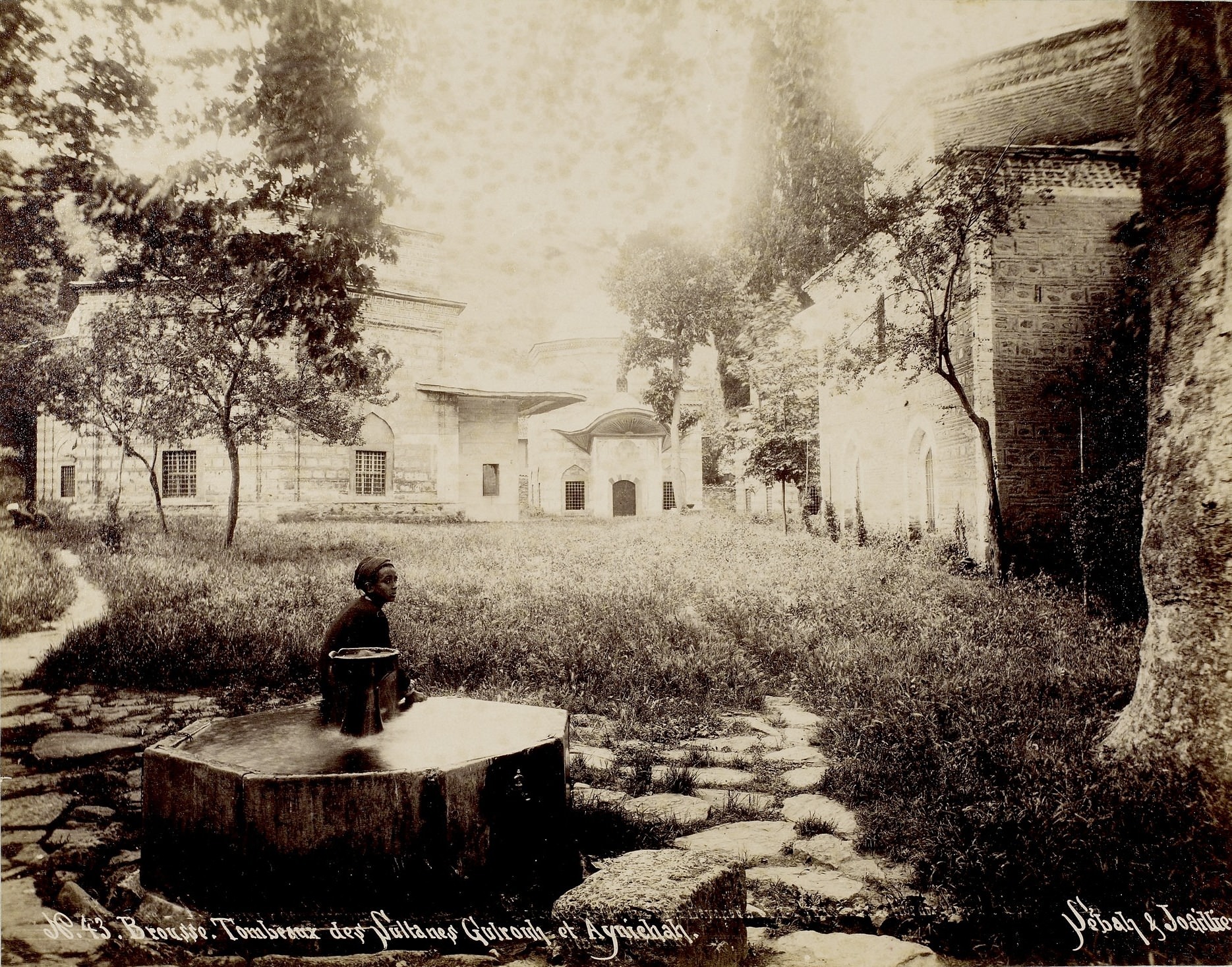 Gülruh Sultan Türbesi, Bursa / Sébah ve Joaillier Fotoğrafı