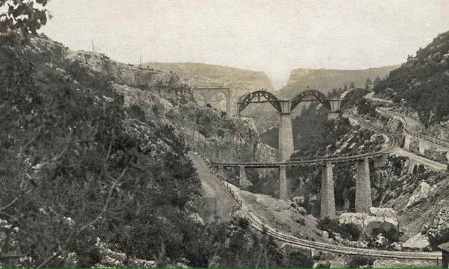 Varda Bridge Construction , Adana / 1909