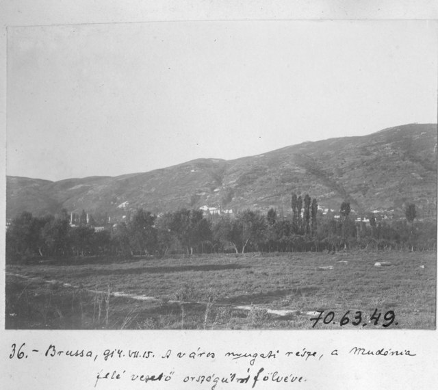 Mudanya'nın Batı Tarafı Görünümü / 1914