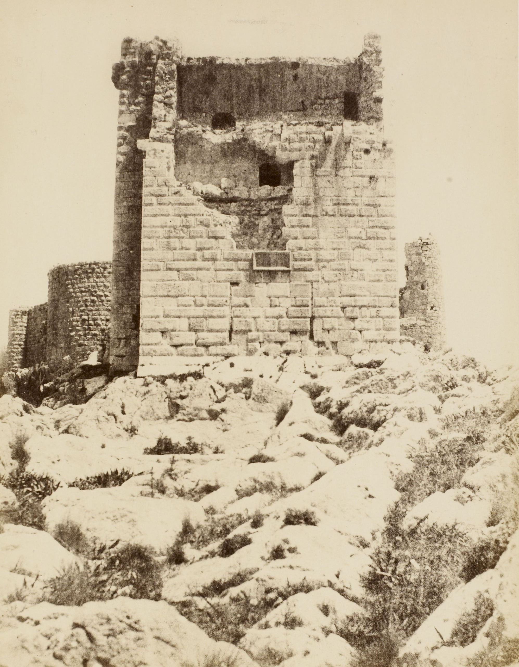 Anazarva Kalesi Büyük Kule / 1874 / Adana
