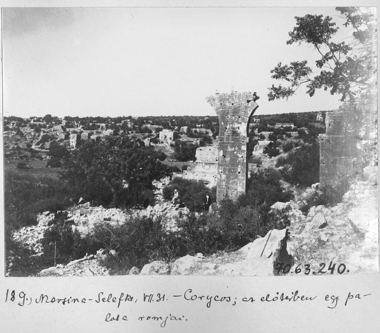 Korykos Antik Kenti Saray Kalıntıları, Mersin / 1914