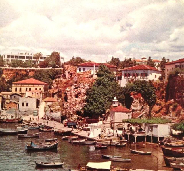 Antalya Harbour / 1960's