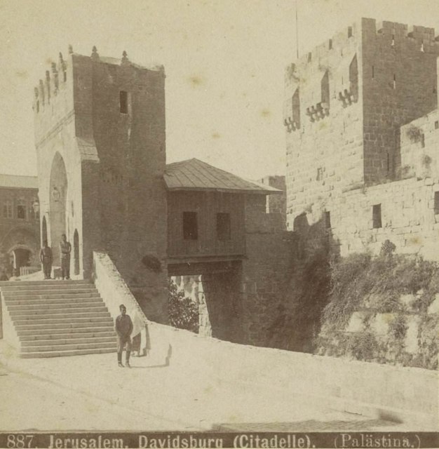 Davud Kulesi, Kudüs, Filistin / 1905