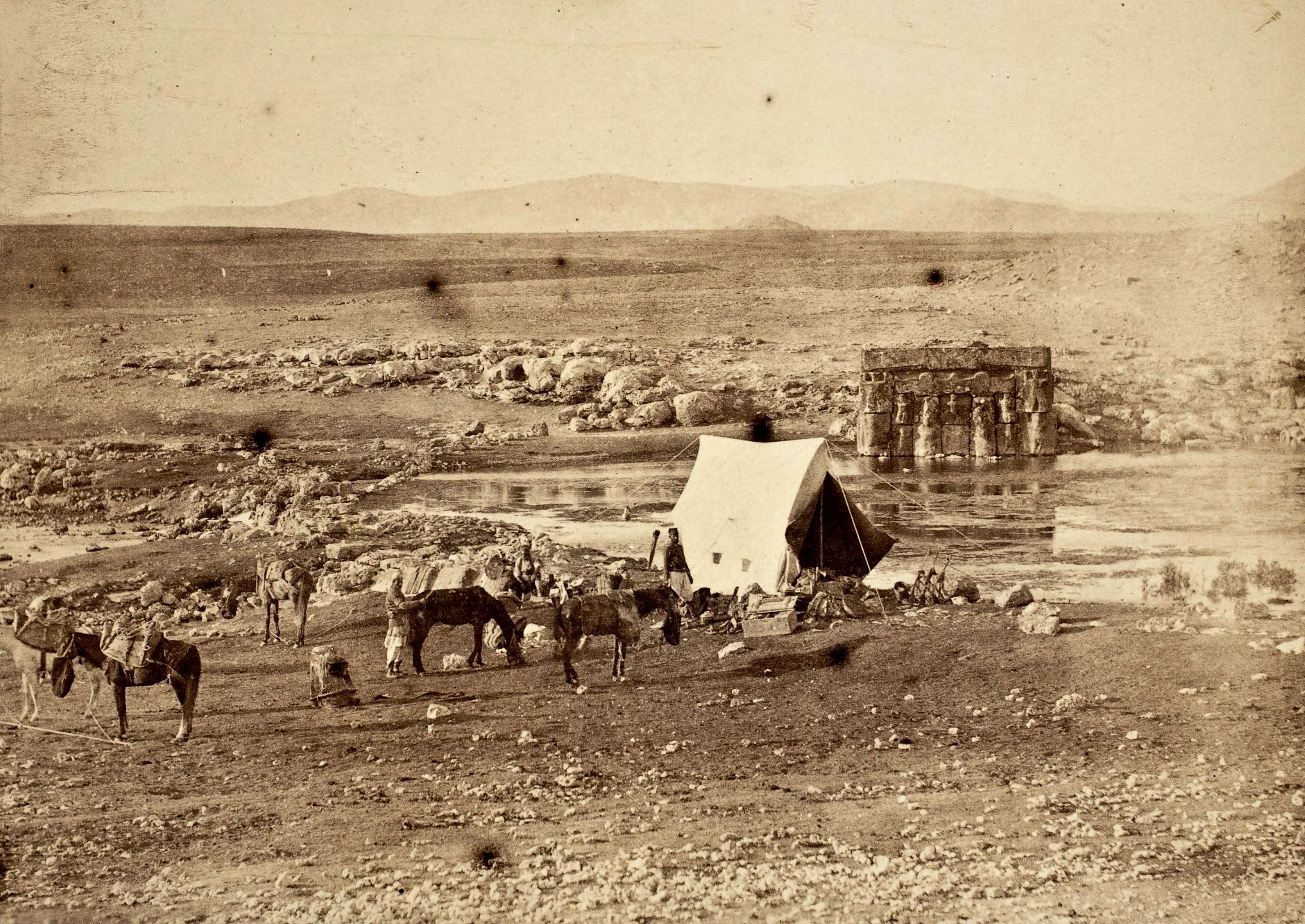 Eflatunpınarı Anıtı / 1887 John Henry Haynes fotoğrafı