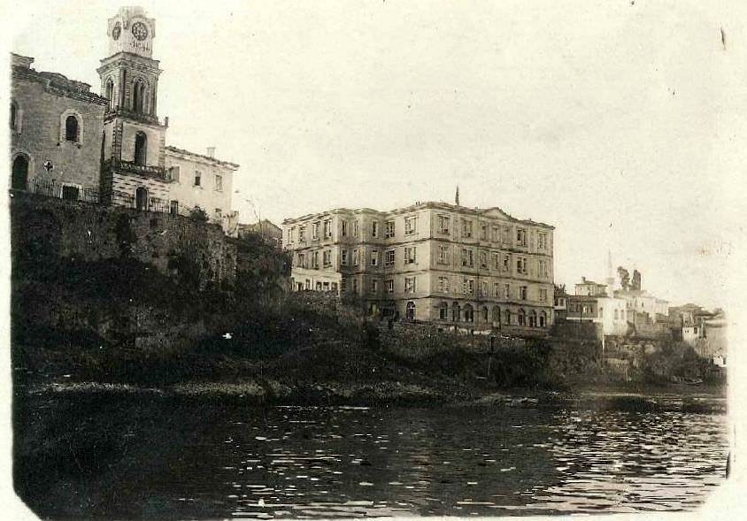 Trabzon Muallim Mektebi’nin sahilden görünümü / 06 Temmuz 1931