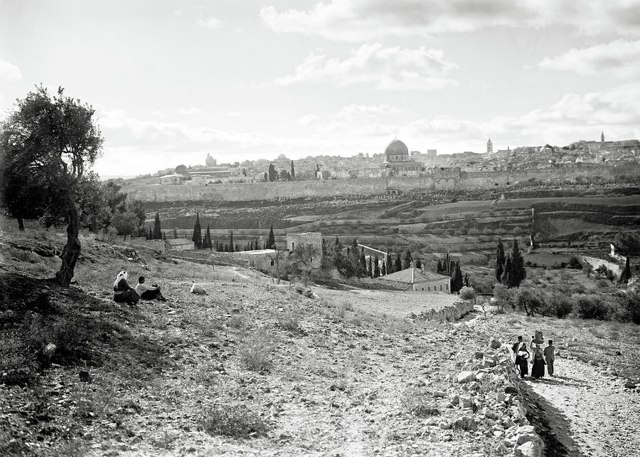 Kudüs Şehri Görünümü / 1934