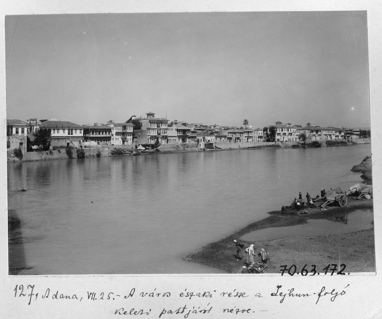 Seyhan Kıyısı ve Adana'nın Kuzey Kısmı / 1914