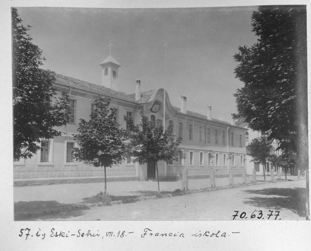 Fransız Kutsal Haç Koleji, Eskişehir / 1914