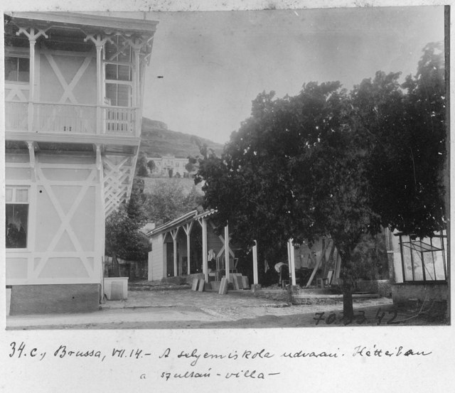 Bursa Silky School Garden / 1914
