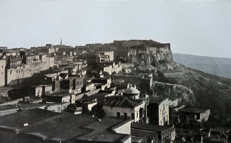 A scene from the town of Kharpert/Harput (Source: Rev. Edwin M. Bliss, Turkey and the Armenian Atrocities, London, 1896)