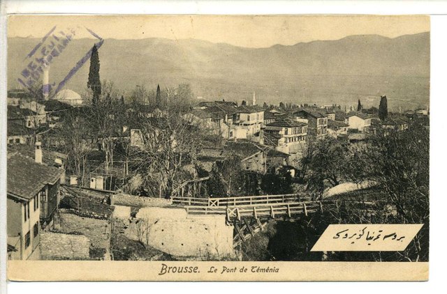 Bursa Temeniya Bridge in 1890
