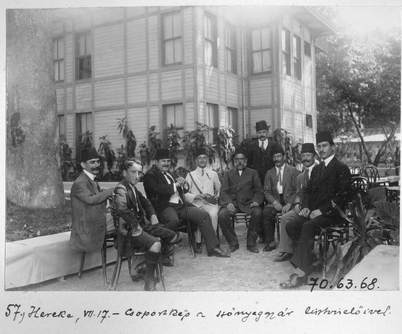 Hereke Halı Fabrikası Yetkilileri / 1914