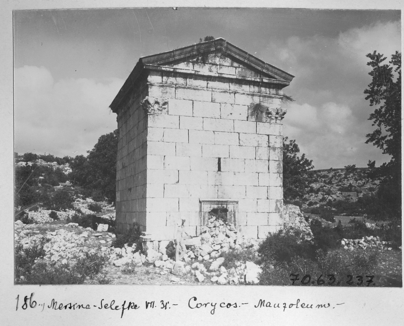 Korykos Antik Kenti'nde Mozale, Mersin / 1914