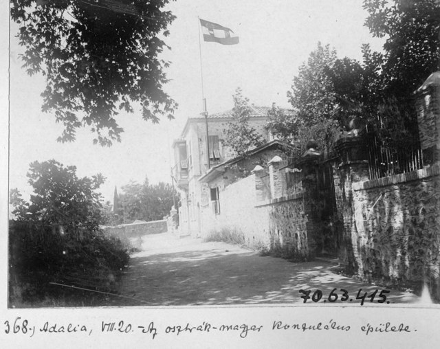 Avusturya-Macaristan Konsolosluğu Binası, Antalya / 1914