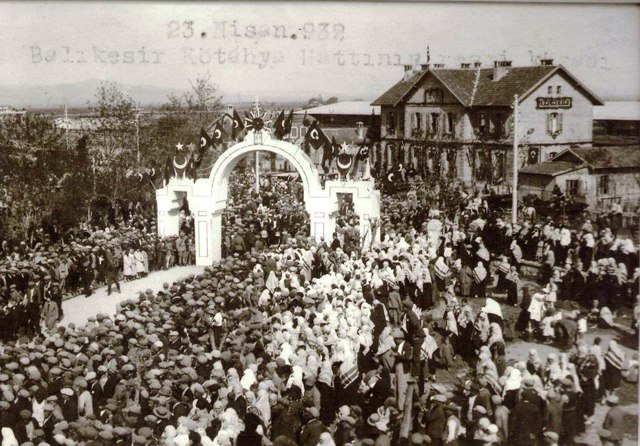 Balıkesir – Kütahya demiryolu hattının açılışı / 23 Nisan 1932