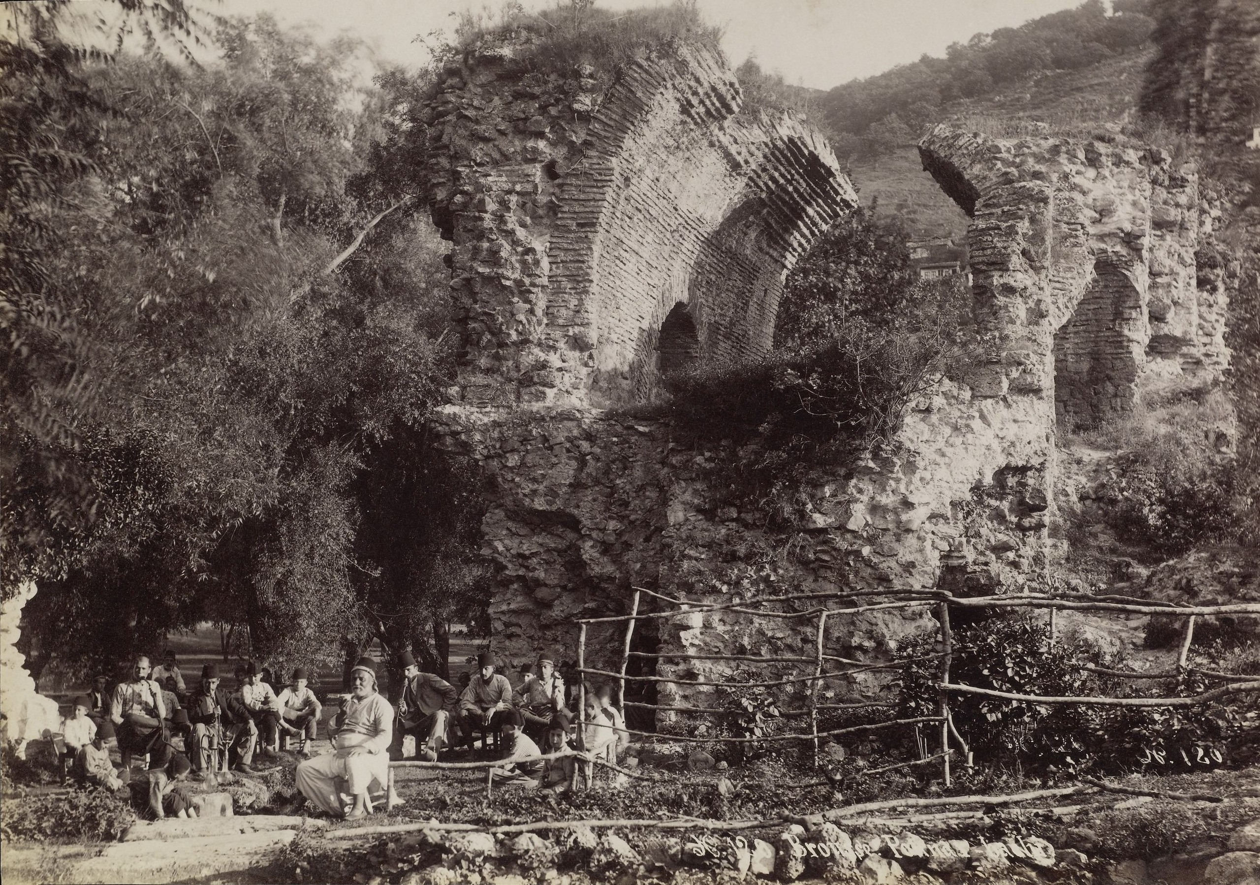 Bursa Pınarbaşı / Sébah ve Joaillier Fotoğrafı / 1890'lar