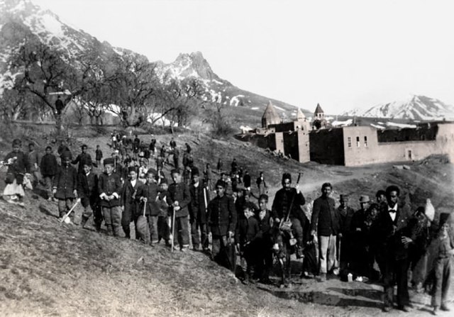 The monastery of Varak (Yedikilise), 1895 (Source: Delores Oro-Bedrosian collection)
