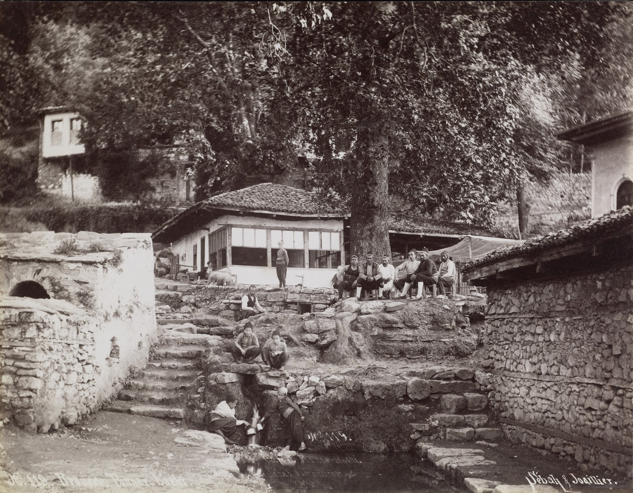 Bursa Pınarbaşı / Sébah ve Joaillier Fotoğrafı
