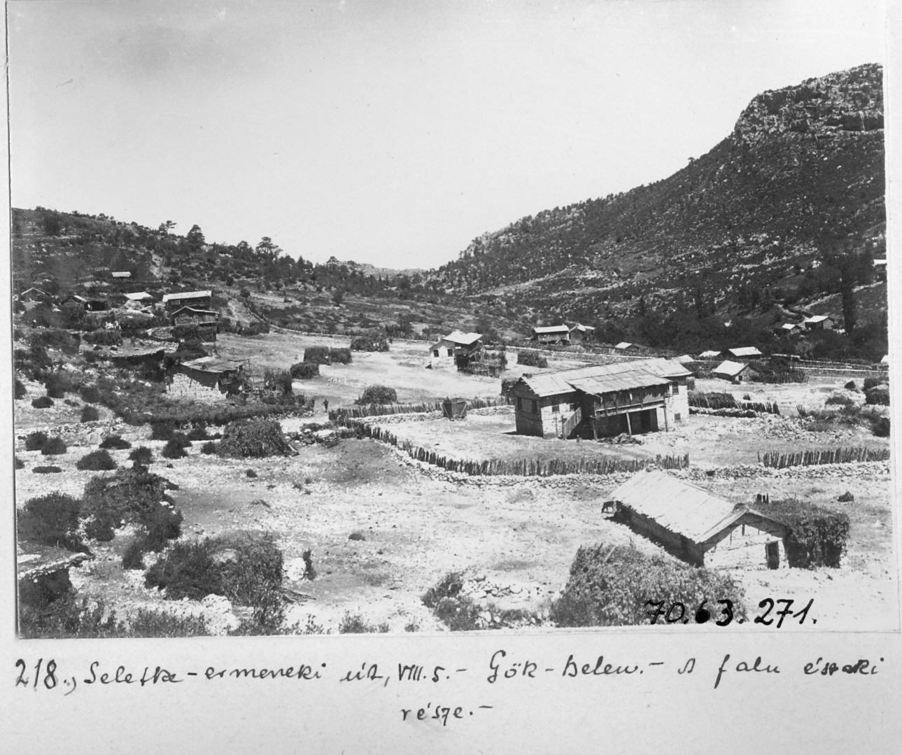 Gökbelen Köyü Kuzey Kısmı, Silifke / 1914