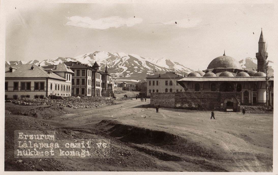 Erzurum Lalapaşa Camii ve Hükümet Konağı / 1935
