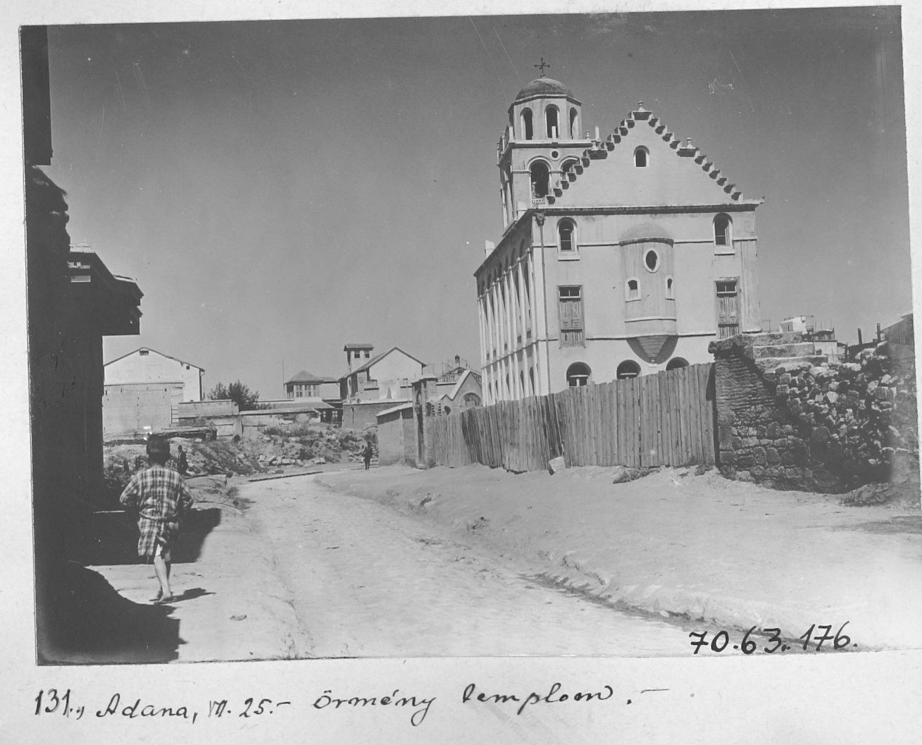 Ermeni Mahallesi ve Kilisesi, Adana / 1914