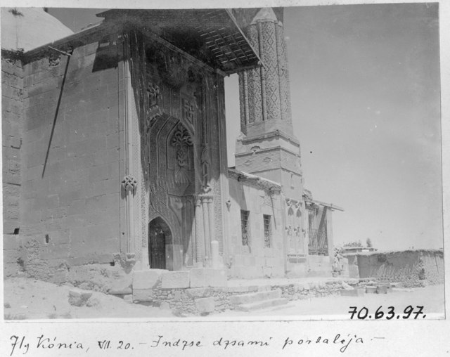 İnce Minareli Medrese Girişi, Konya / 1914