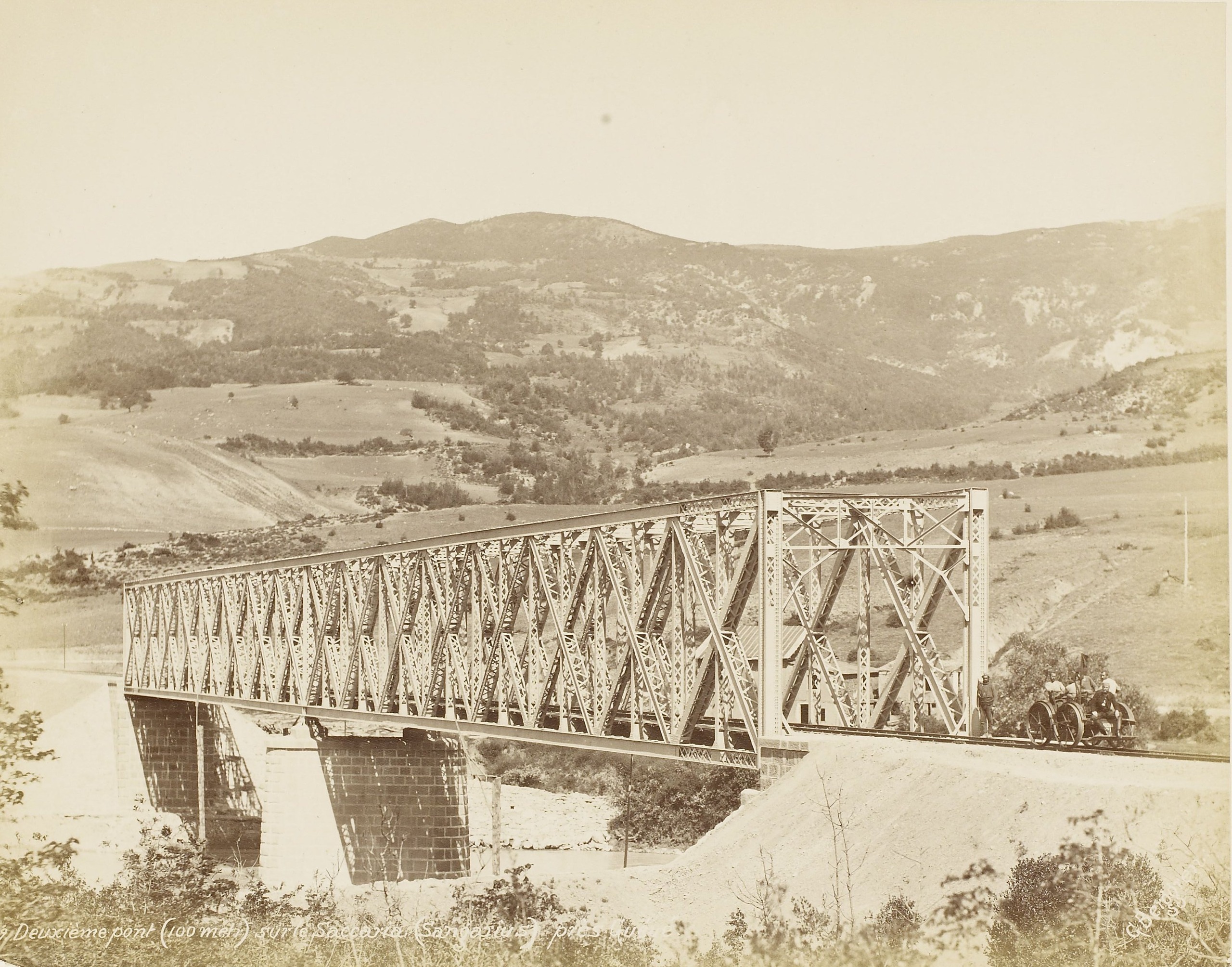 Osmaneli'de Tren Köprüsü / 1880'ler / Bilecik