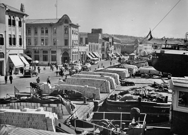 1940′larda İzmir Harbour