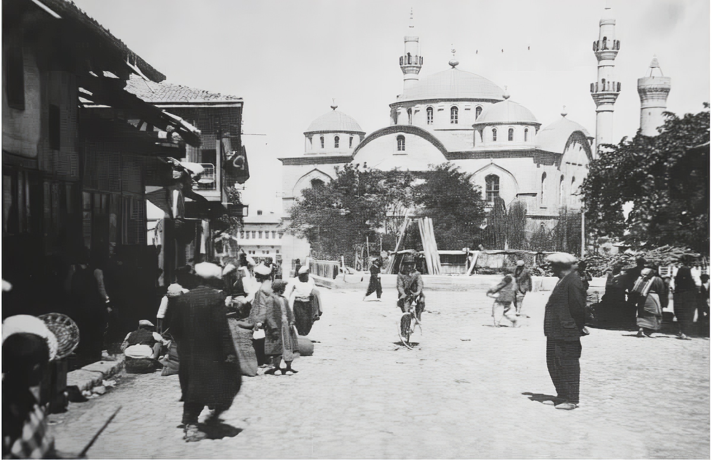 Malatya Yeni Cami önü / 1930