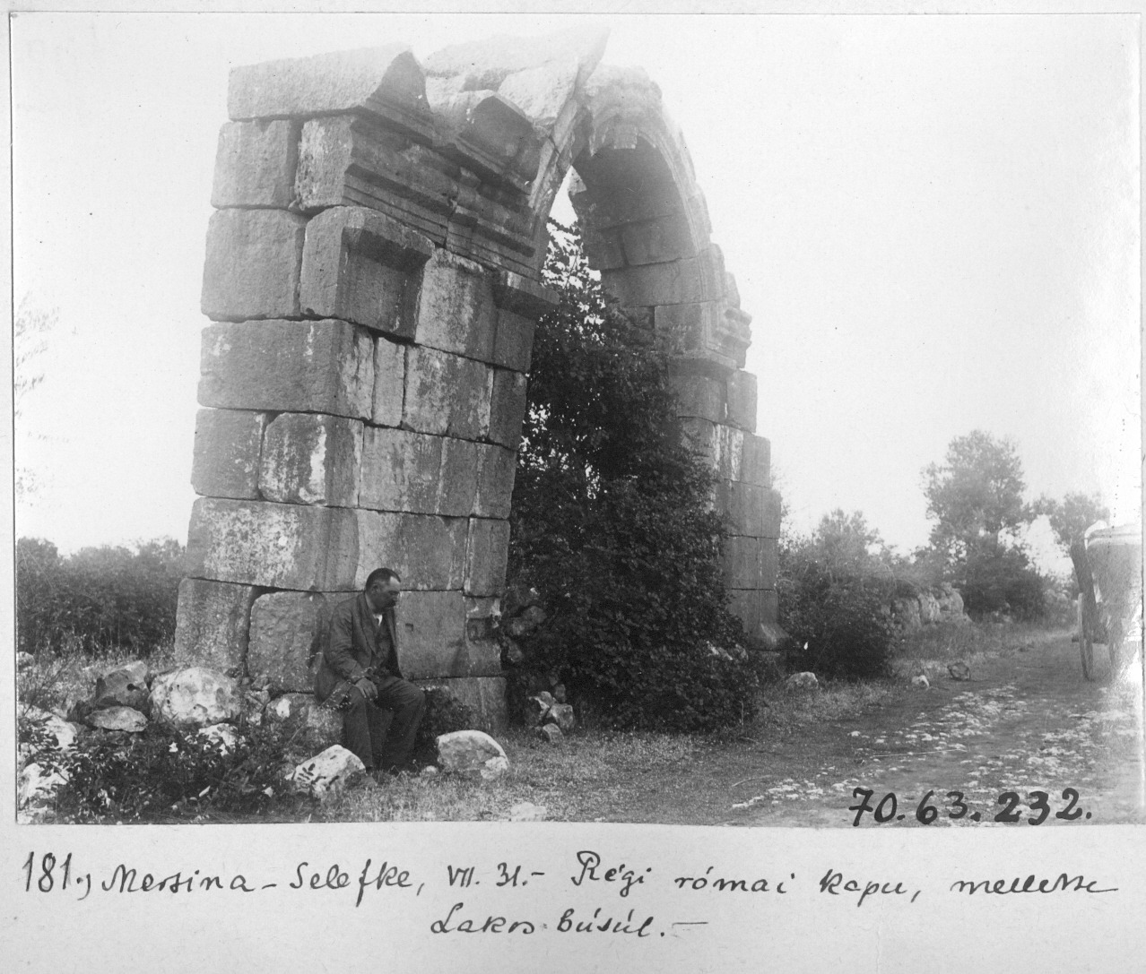 Eski Roma Kapısı, Silifke Yakınları / 1914