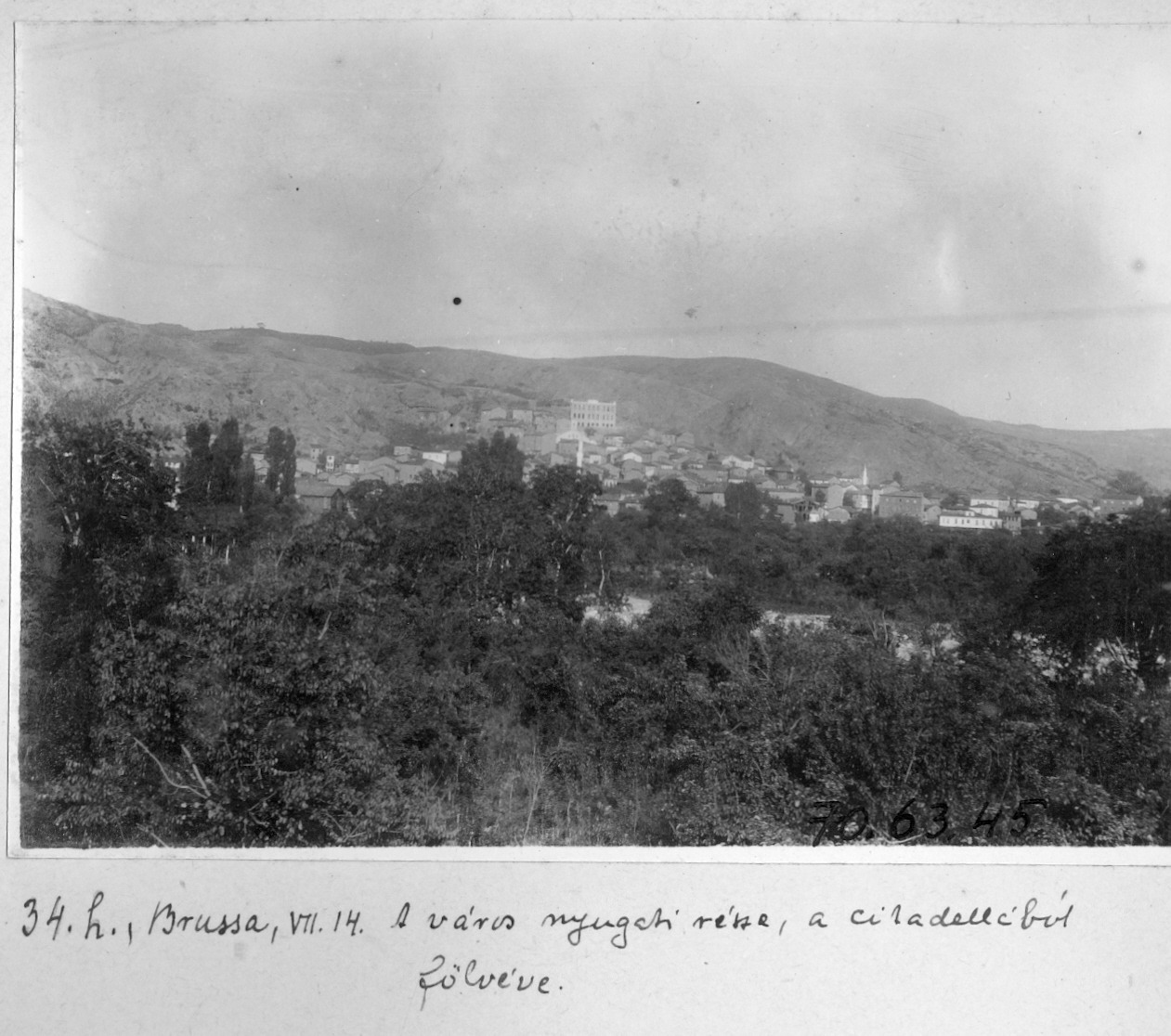Bursa Overview / 1914