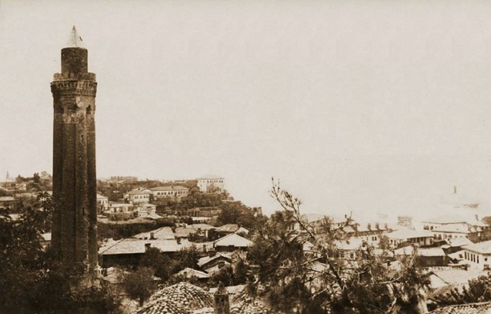 Antalya Yivli Minare / 1956