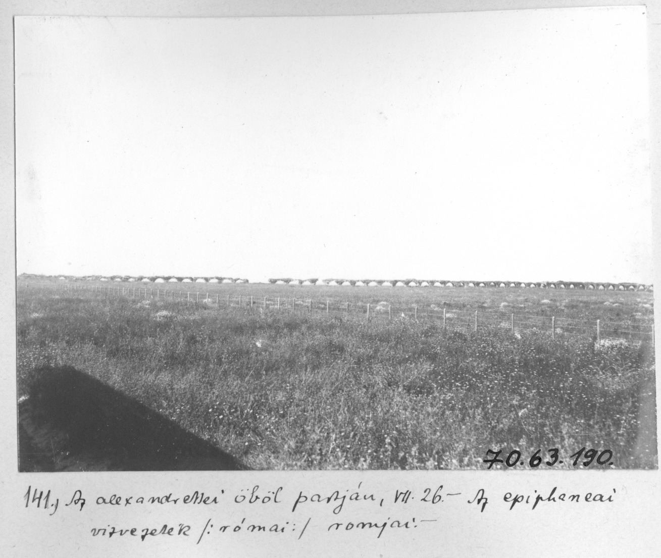 İssos Harabeleri, Su Kemeri, Erzin - Hatay /1914