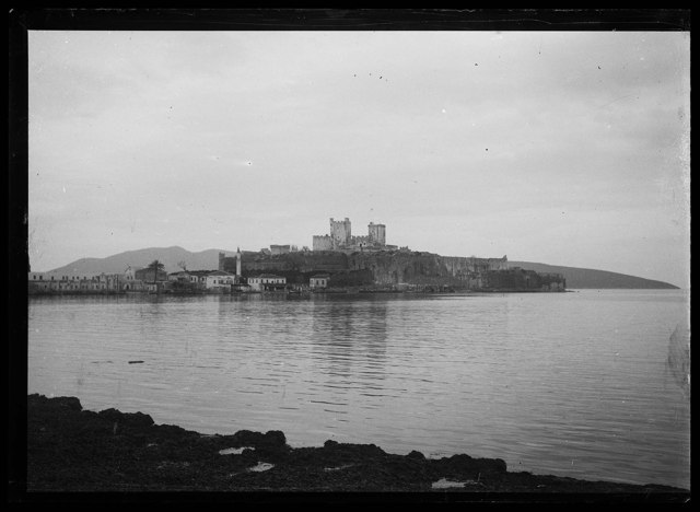Koyun batı yakasından Bodrum görünümü / 1908-1934