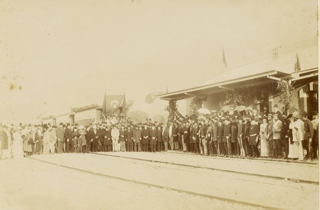 Opening of Railway Line, Bursa/17 June 1892