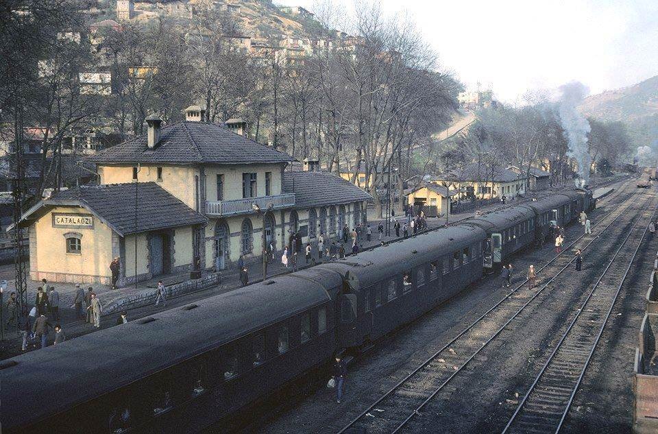 Zonguldak Çatalağzı Tren Garı / 1977