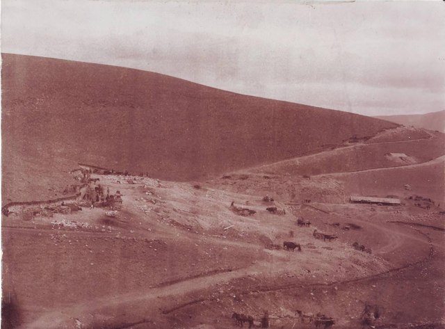 Sarıkamış Yakınlarında Tuz Madeni, Kars / 1900'ler