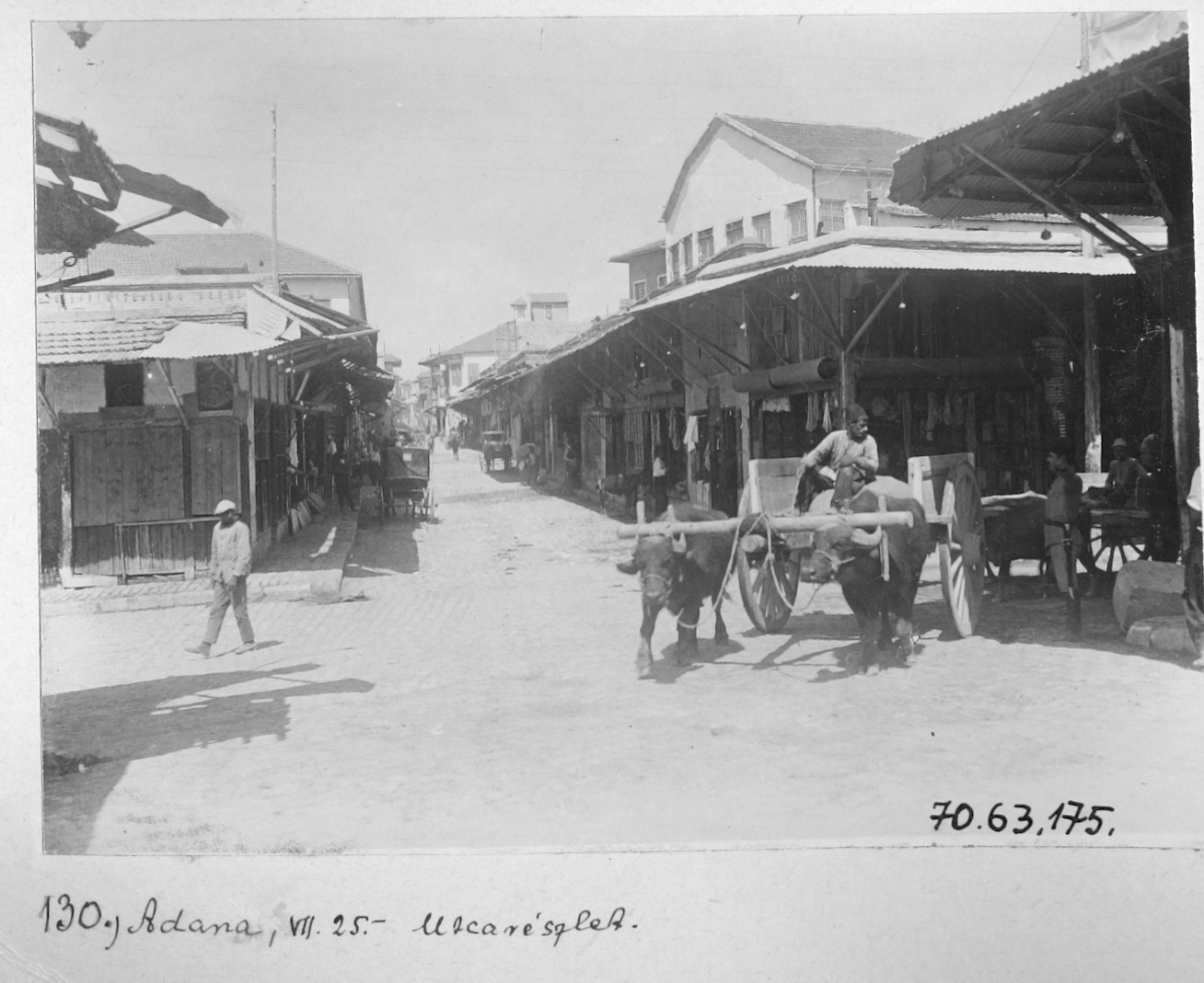 Adana'da Çarşı İçi / 1914