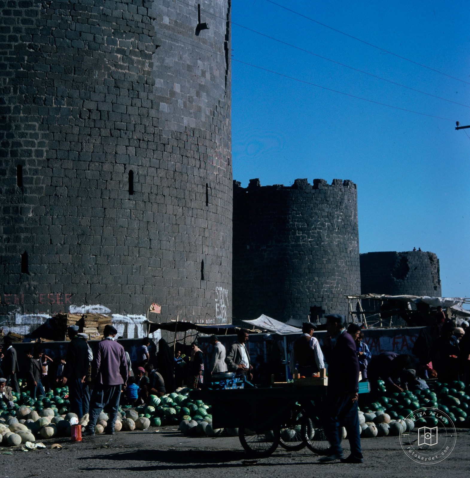 Karpuz Sellers in Urfa Door