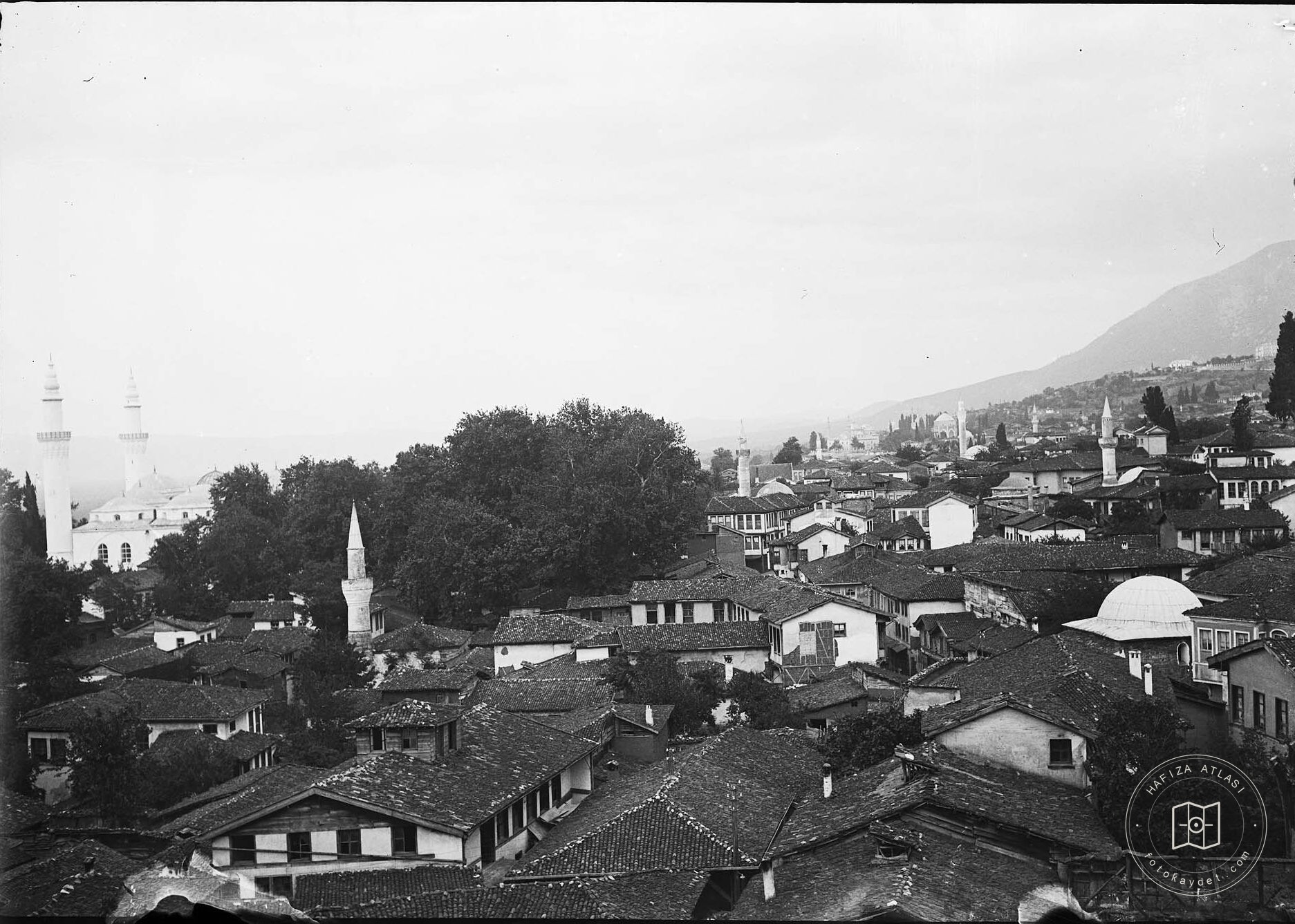 Üftade Tepesinden Ulu Cami Yönü