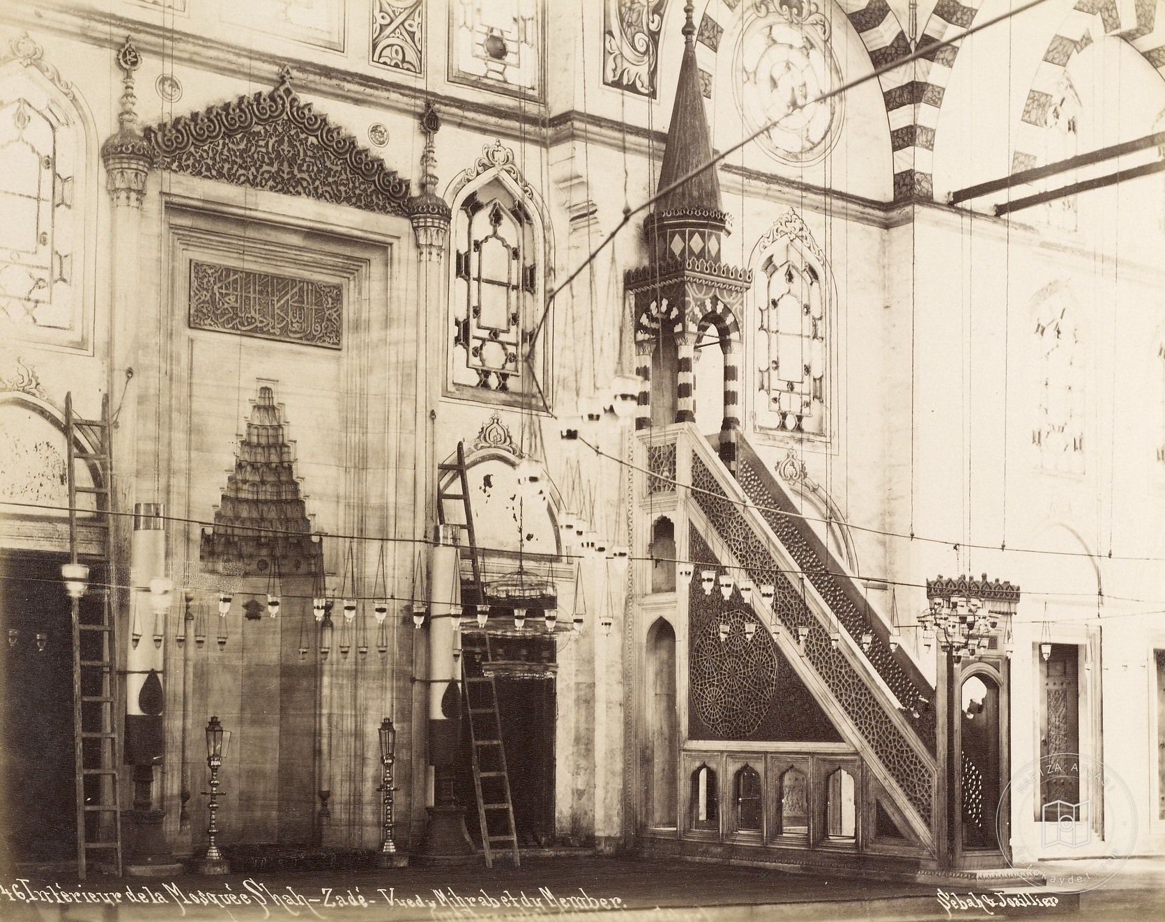 Şehzade Mehmet Mosque Minber and Mihröl