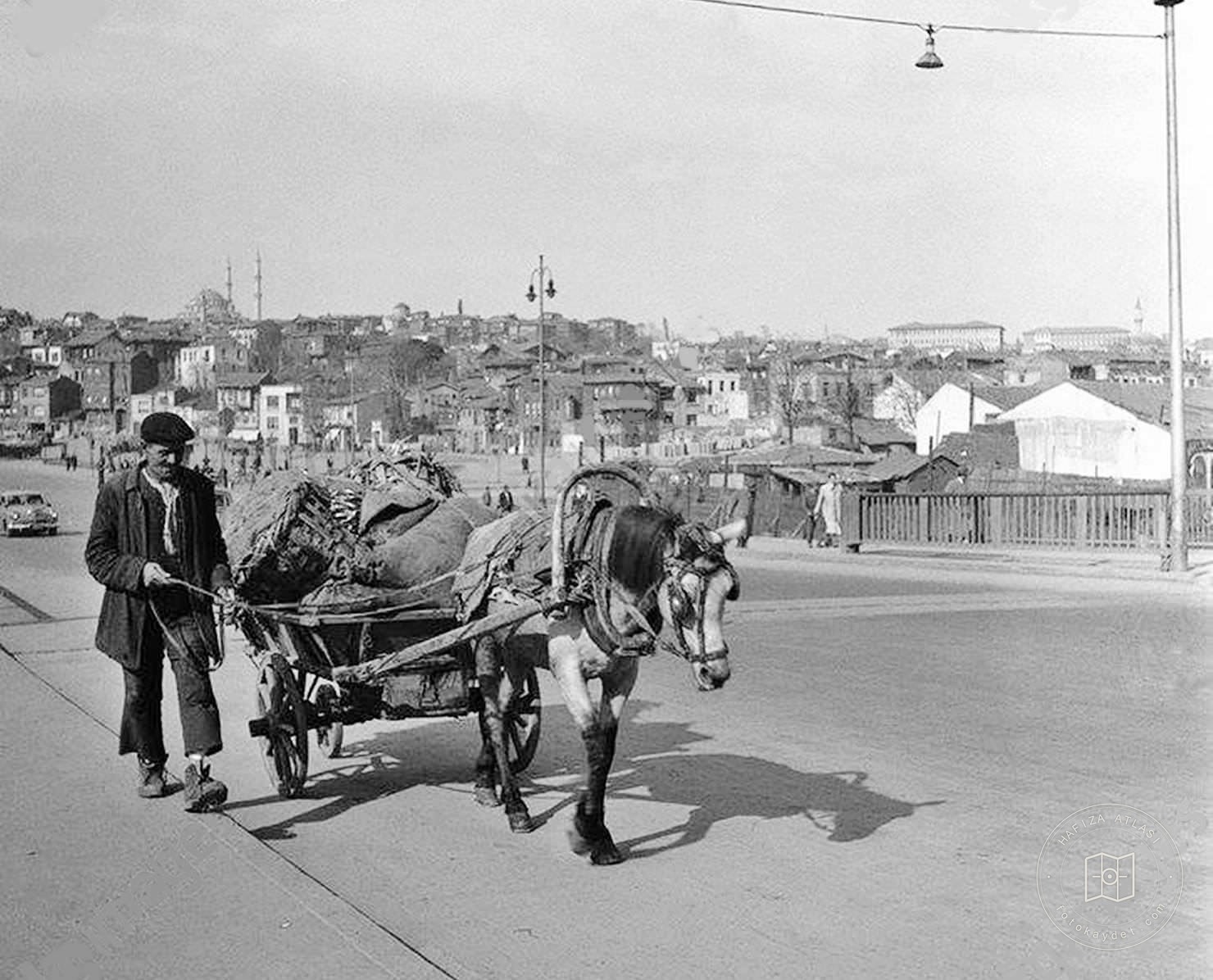 At Trolley at Unkapanı Bridge
