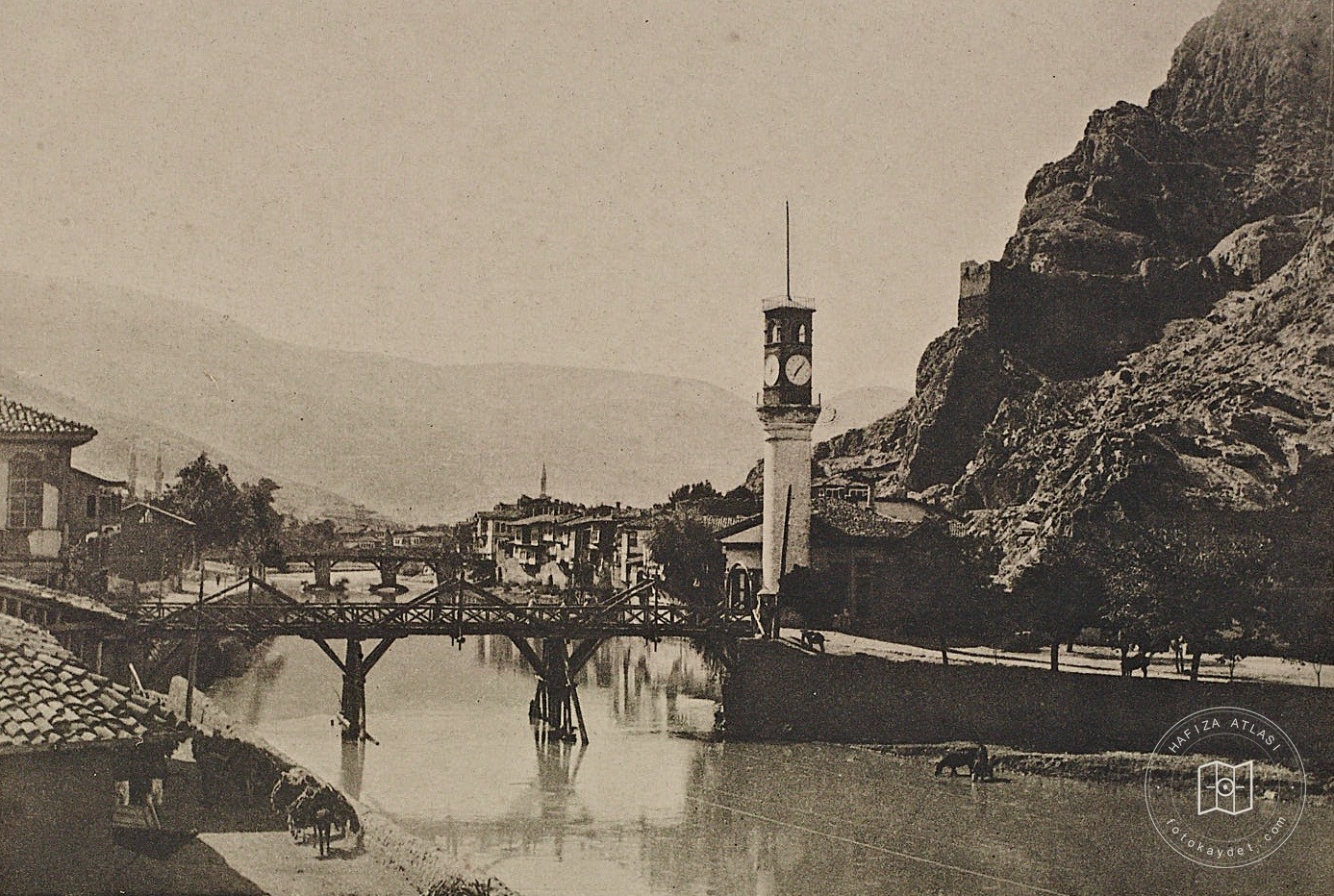 Amasya Clock Tower and Environment