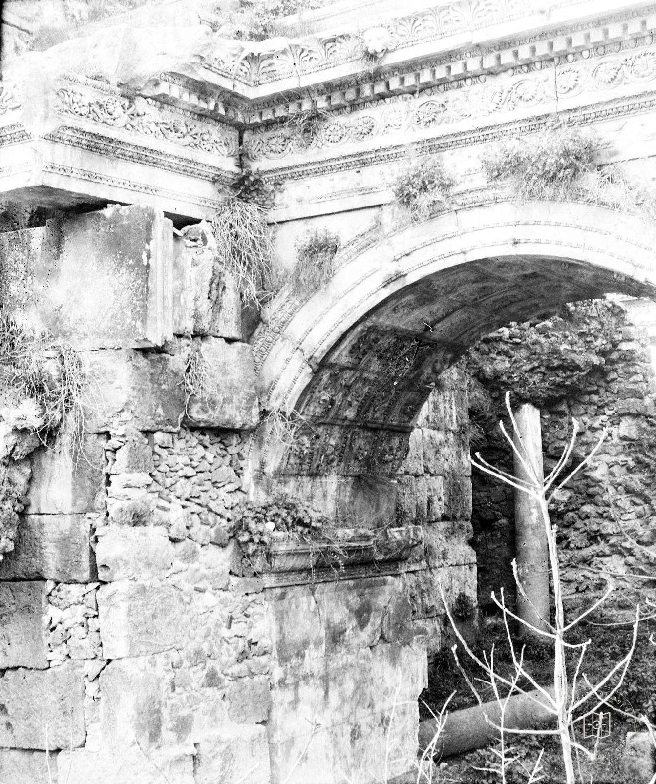 Hadrian Gate Corner Detail