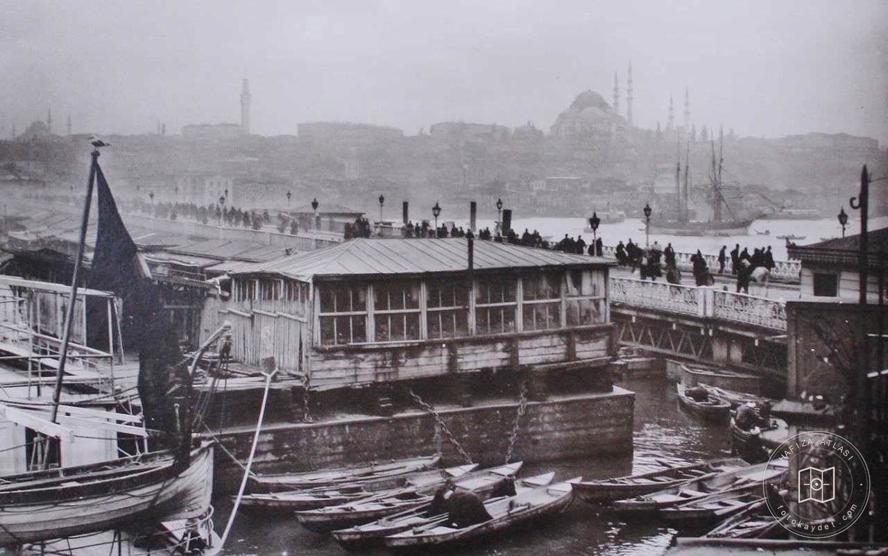 Wood Galata Bridge