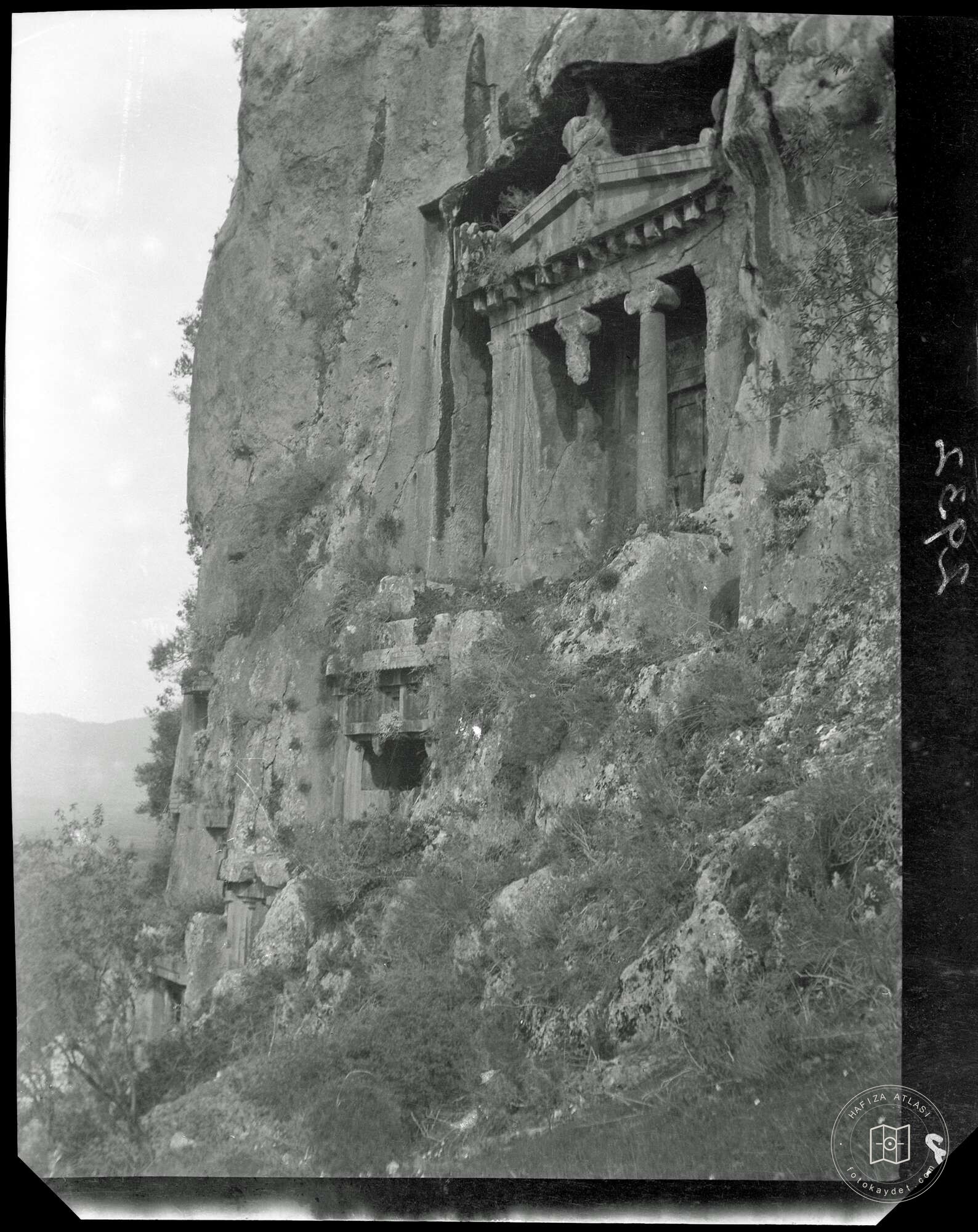 Telmessos Ancient City Amintas Rock Tombs