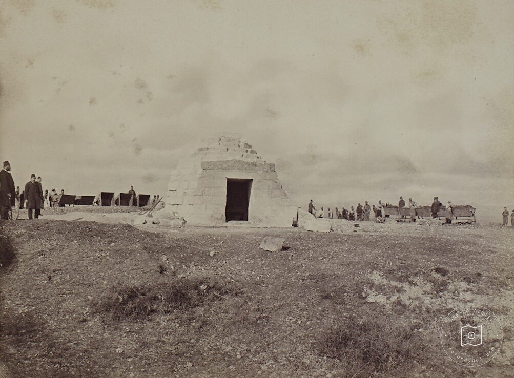 Kırklareli’deki Tholos Tipi Mezarın Görünümü