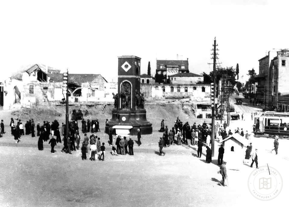 Taksim Square and Republic Monument