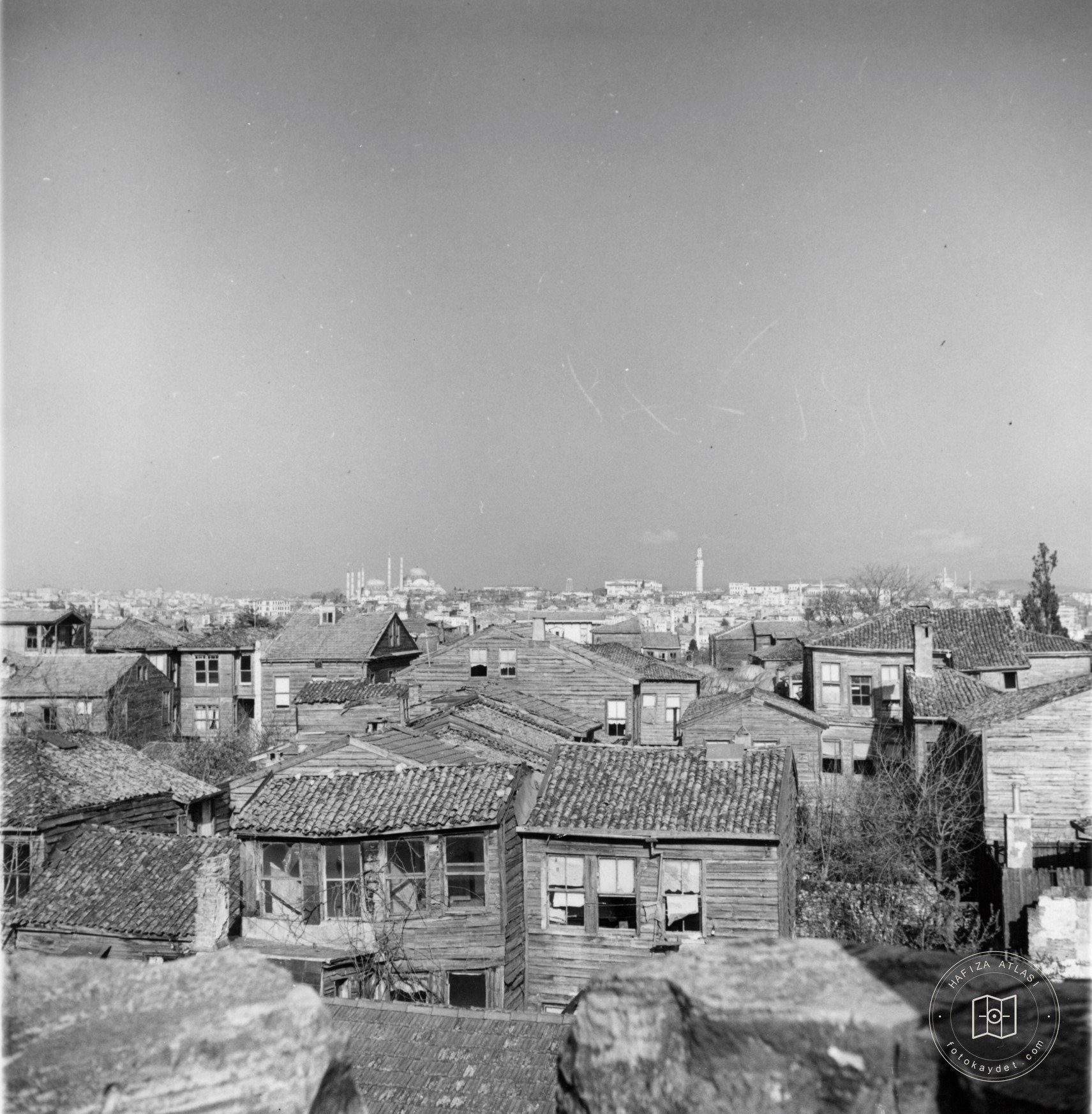 Arkadios Sütunu Üzerinden İstanbul Manzarası