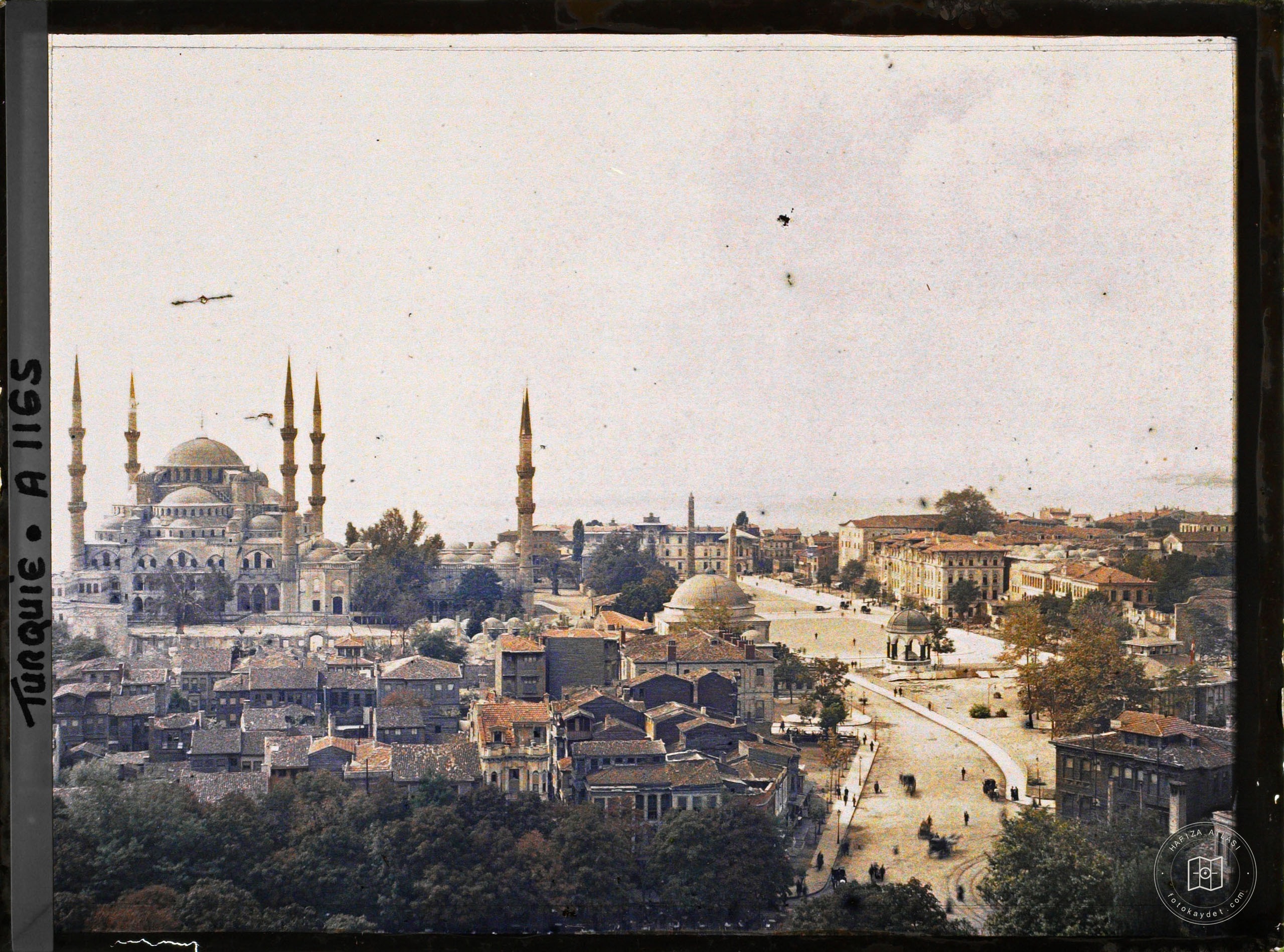Ayasofya Minaresinden Sultanahmet Meydanı